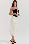 Celeste Lace-up Corset Set