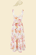 Cottie Printed Flare Midi Dress