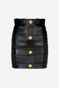 Nelly Pu Jacket & Mini Skirt Set