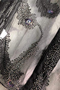 Denise Feather Beading Mesh Blouse