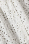 Dolly Embroidered Lace Midi Bustier Dress