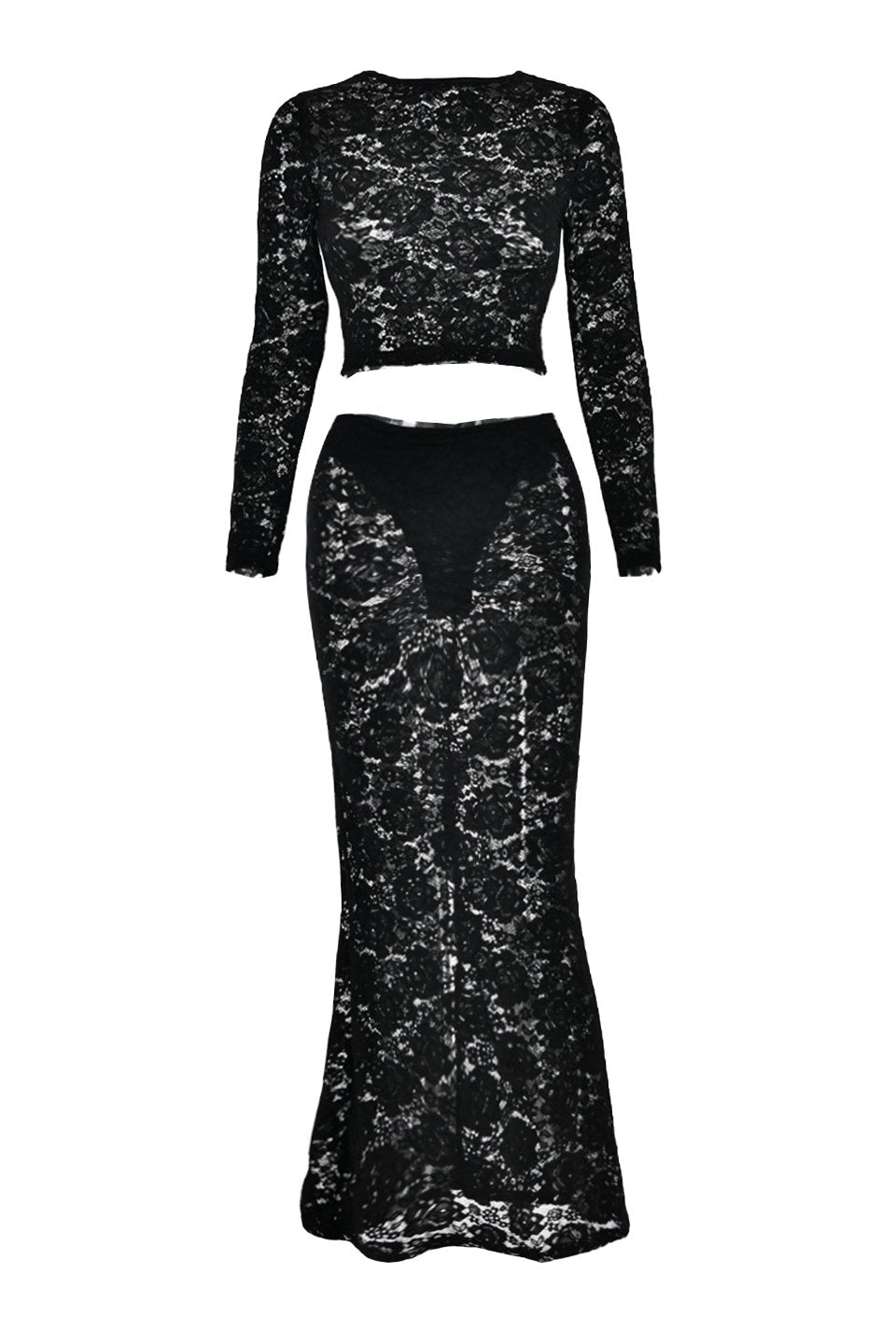 Gemma See-through Lace Set
