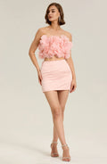 Renata Floral Corset Mini Skirt Set