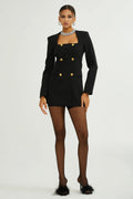 Hedy Square Neck Blazer Mini Dress