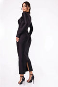 Catherine Hollow Out Ruched Maxi Dress
