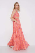 Jan Printed Strap A-line Set