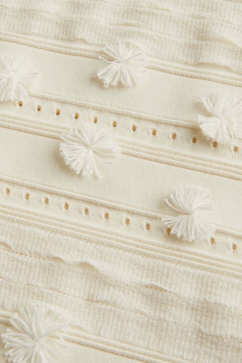 Julia Embellished Hollow Out Knit Set