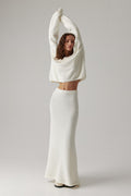 Barbara V-neck Long Sleeves Knit Set