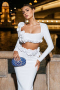 Lillian Embellished Floral Set