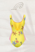 Mavis Starfish Printed Swimsuit