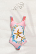 Mavis Starfish Printed Swimsuit