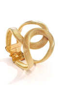 Metallic Textured Geometric Bracelet