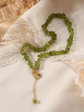 Nora Irregular Crystal Necklace