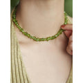 Nora Irregular Crystal Necklace
