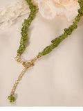 Nora Irregular Crystal Necklace
