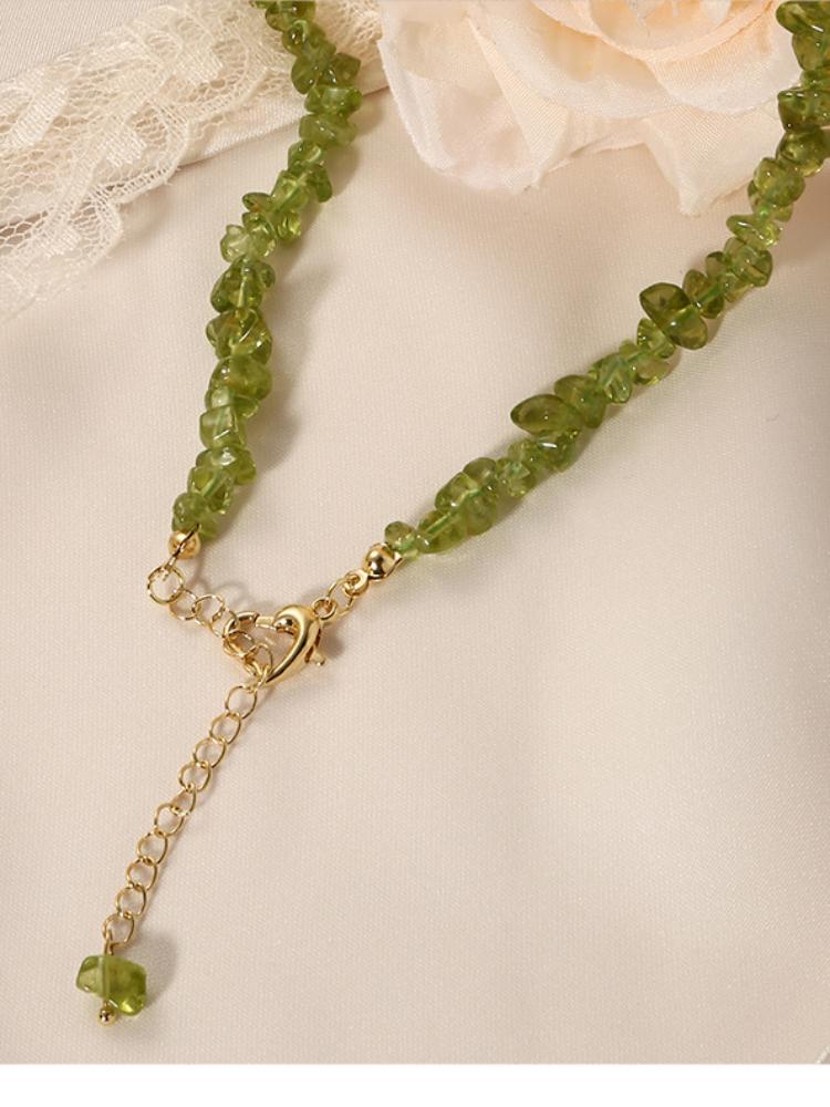 Nora Irregular Crystal Necklace
