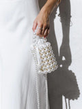 Renate Pearl Bucket Bag