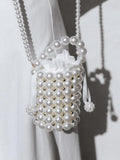Renate Pearl Bucket Bag