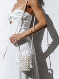 Renate Pearl Bucket Bag