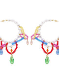 Rox Beaded Tassel Earrings