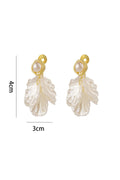 Shell Flower Petal Ear Cuffs
