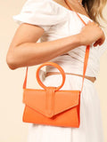 Spring Leather Multi-way Envelop Bag